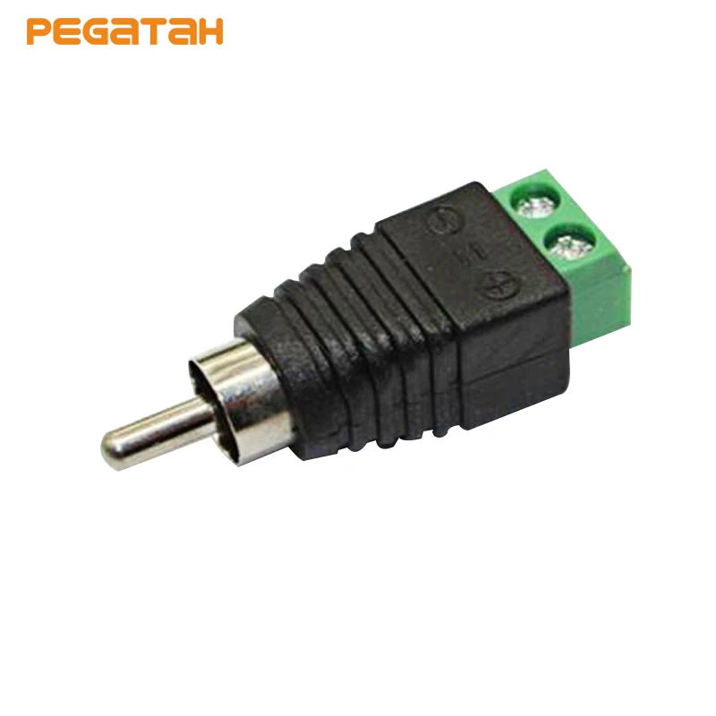 10 шт. 2шт BNC Разъемы штекер RCA JR-R55 с аудио в клеммный блок для CCTV камера AHD камера CVI камера