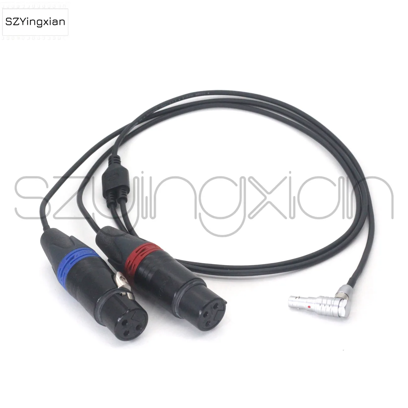 ARRI ALEXA Mini RED V-RAPTOR XL/ KOMODO-X Camera 00B 5-pin to XLR 3-pin Female Dual Channel Audio Cable Recording