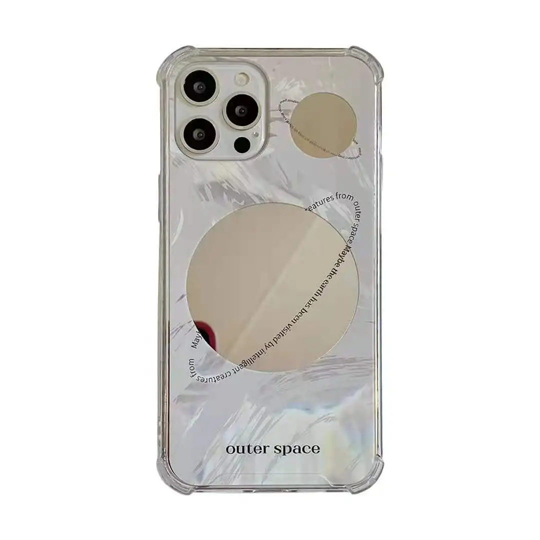 Роскошный милый чехол для телефона с овальным стеклом и Луной iPhone 12 11 Pro Max XS XR X 8 7
