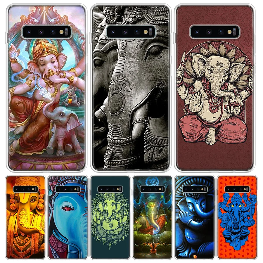 Чехол для телефона Ganesha с изображением индуистского бога Ганеша слона Samsung Galaxy S10