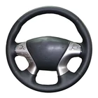 Чехол рулевого колеса автомобиля на заказ для Infiniti JX35 M35 M25 M56 Q70 QX60 Nissan Murano Pathfinder Кожаная оплетка для руля