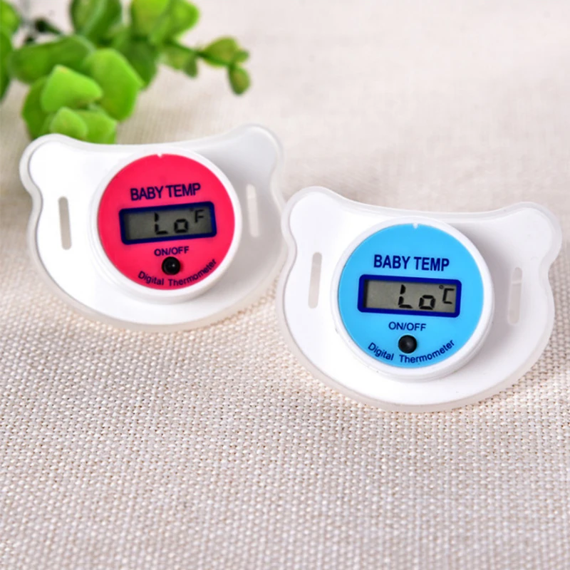 

Baby Thermometer Pacifier Easy Digital Monitor of Temperature for Girl Or Boy in Celsius A1