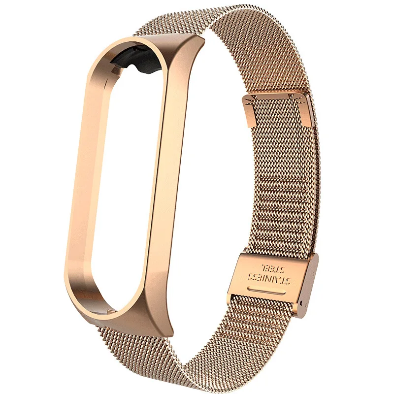 Metal Bracelet for Xiaomi Band 3/4 Wrist Strap Miband 4 Wristband Smart Watch Stainless Steel Mi band 3 | Электроника
