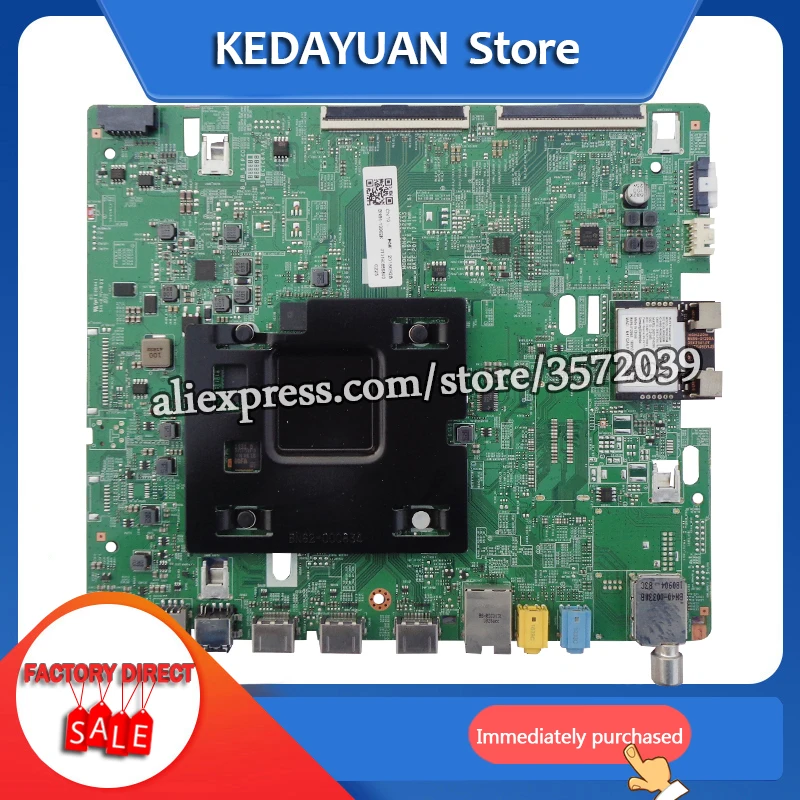 

free shipping 100% test working for UA55NU7300JXXZ motherboard BN41-02635A N41-02635B working CY-CN055HGLV7H screen