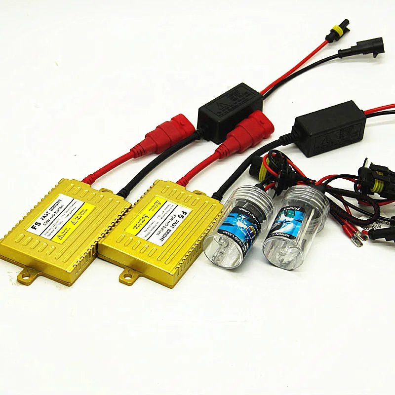 AC 12 55Вт HID ксеноновый светильник комплект H1 H3 H7 H4 H11 9005 9006 HB3 HB4 4300K 6000K 8000K