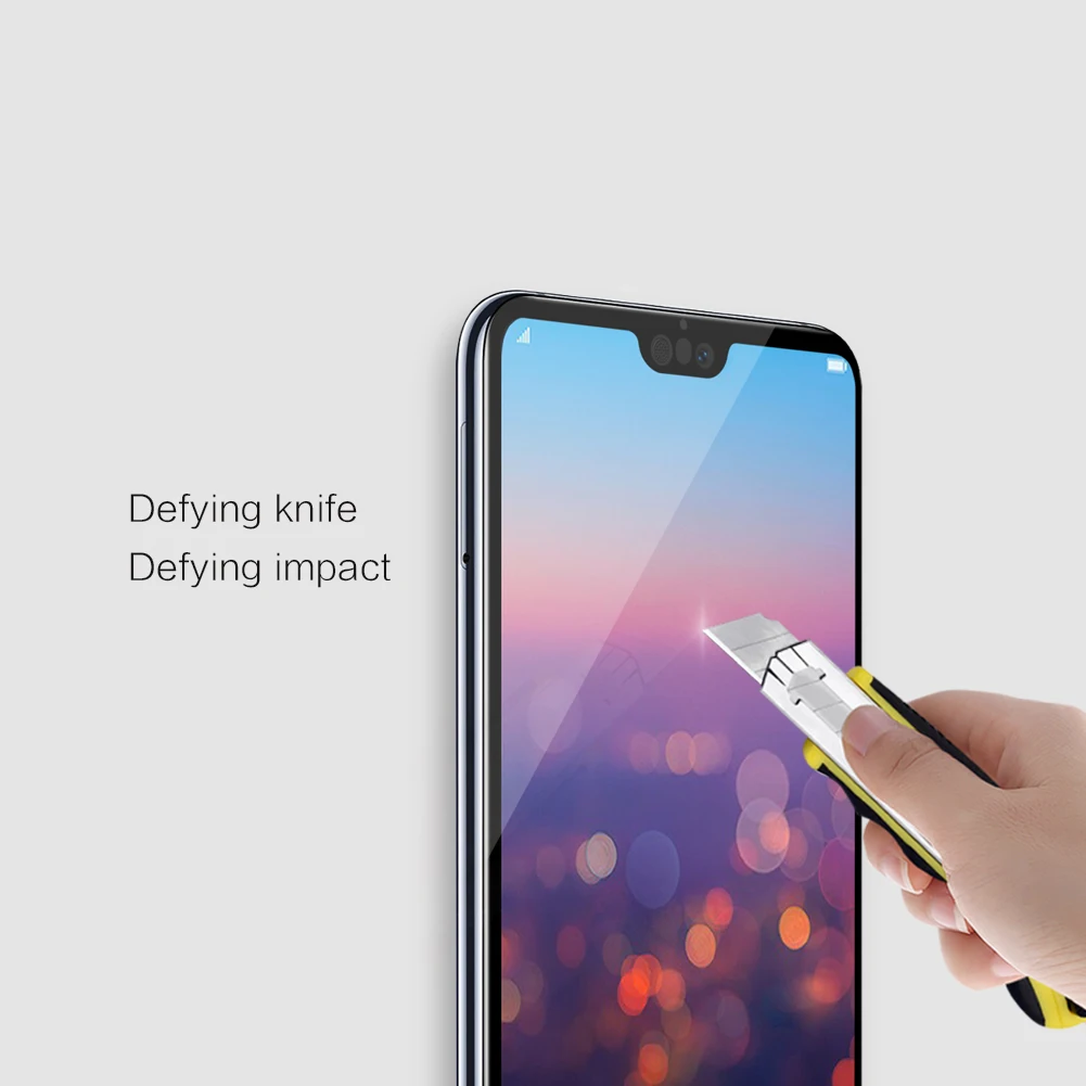 Huawei P20 Pro Защитное стекло для экрана NILLKIN 3D полное покрытие клей защитное закаленное стекло для huawei P20 Pro Nilkin
