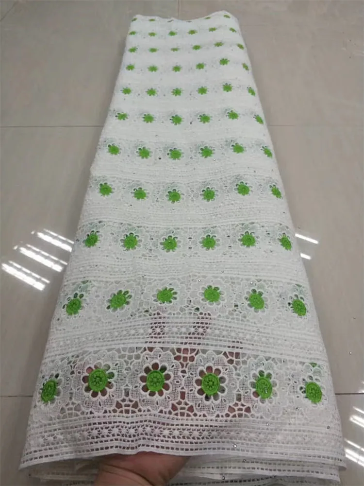 

MIQIER 2020 High Quality African nigerian Lace Fabric Embroidery tulle fabric Cord Lace Fabric fabric for sewing Cotton LJF10010