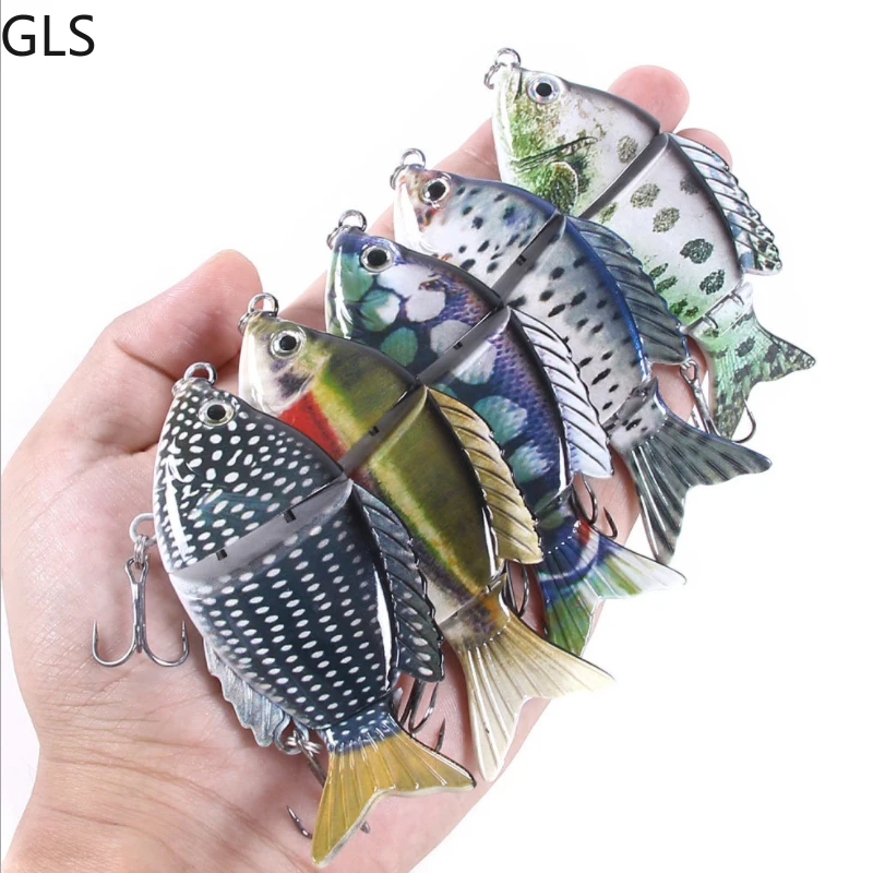 

GLS новая пластиковая бионическая рыболовная приманка, 9,5 см-22,5 г, многосекционная приманка для соленой/пресной воды, искусственная приманка,...