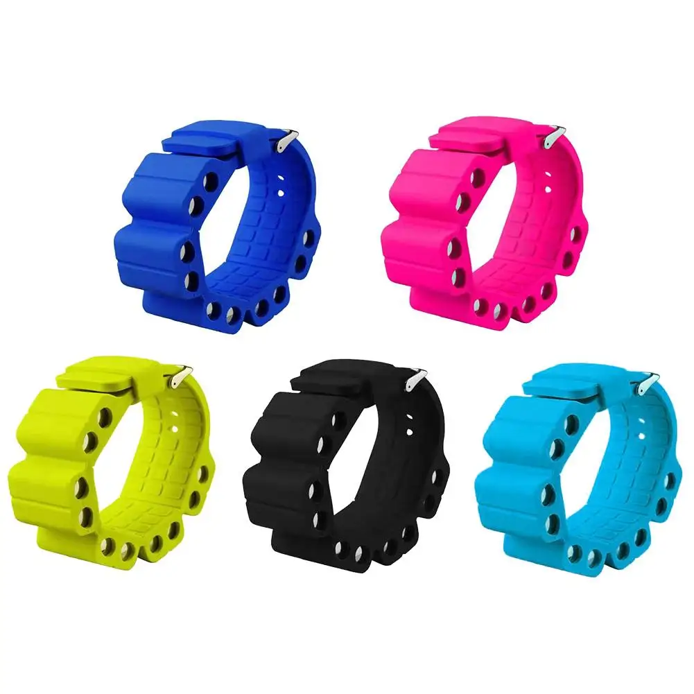 

Durable Wrist Weights Silicone Adjustable Weight Bracelet Wearable Wrist Weights for Fitness Exercise Walking Jogging Yoga Gym
