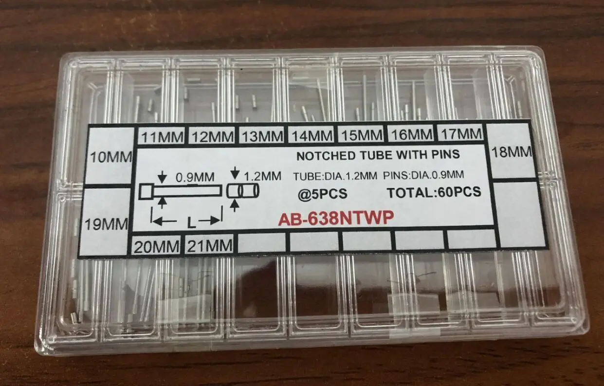 

Ассортимент отрезных и отрезных трубок из нержавеющей стали для ремешков часов