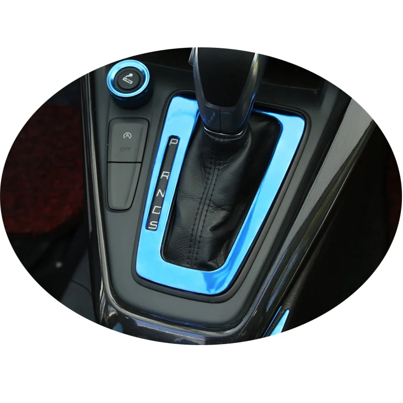 Стайлинг автомобиля нержавеющая сталь Шестерня сдвига панель Декоративная