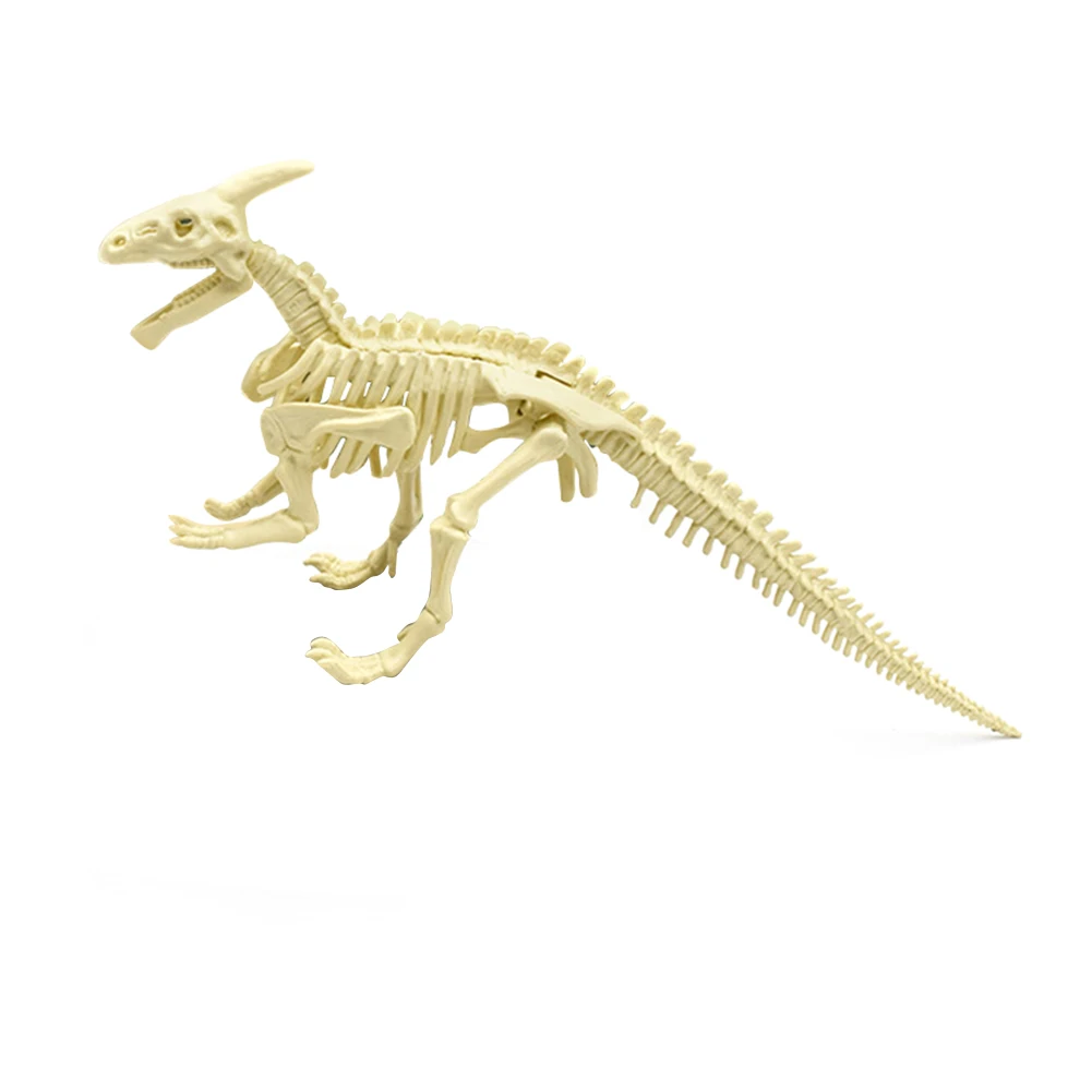 Собираемая модель здания Наборы инструмент ископаемый скелет динозавра DIY