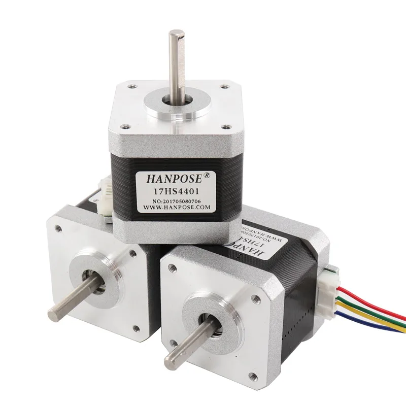 Шаговый электродвигатель 17HS4401 4 lead Nema17 42bygh 1 7 A CE ROSH ISO лазерный измельчитель пены