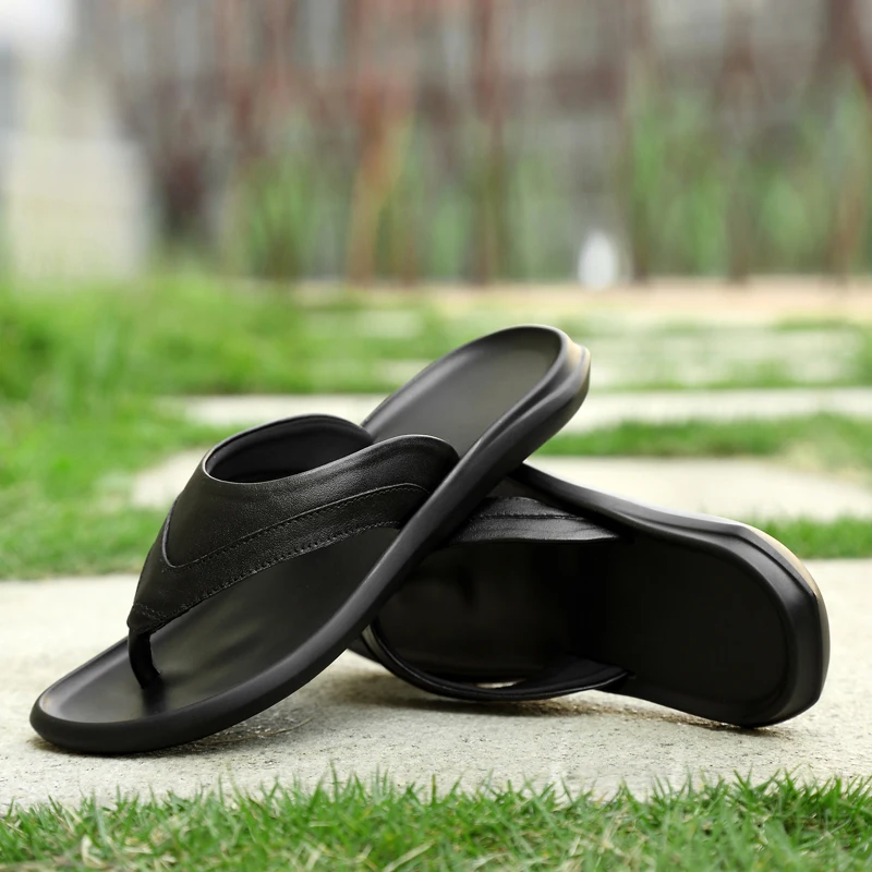 

Summer Slippers Men Summer Slippers Massage Zapatillas De Verano Hombre Sliders Flip Flop Man Rubber Seguridad Flops Sport
