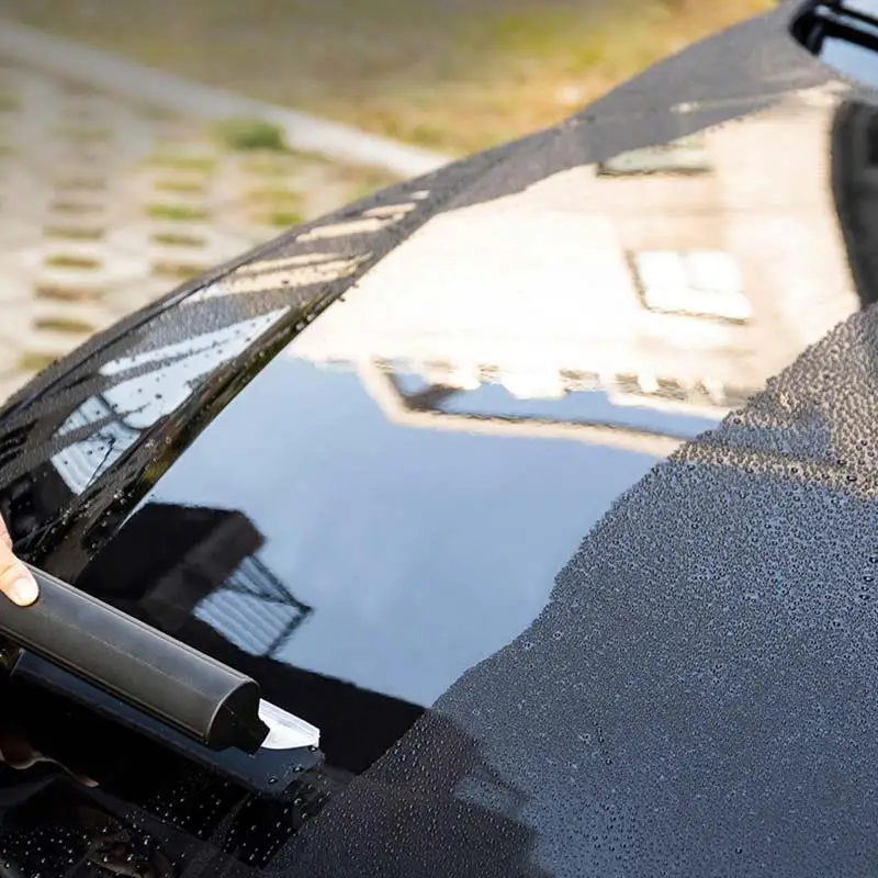 

Soft Silicone Automobiles Windshield Window Glass Water Drying Blade Wiper Cleaning Scraper Car Washing Tools For Car Windows