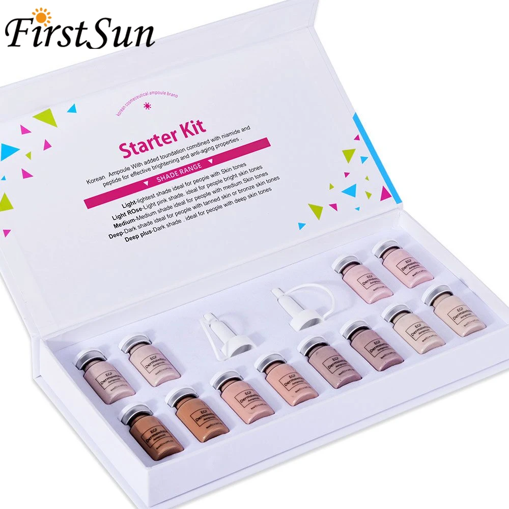 Корейская косметика BB крем Золотая ампула сыворотка стартовый набор Mix Shades