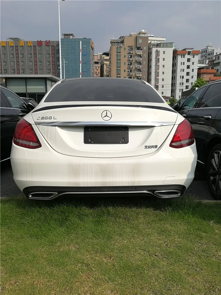 Спойлер для Benz W213 задний спойлер из АБС-материала E320L E260L E300L E63 2016 | Автомобили и