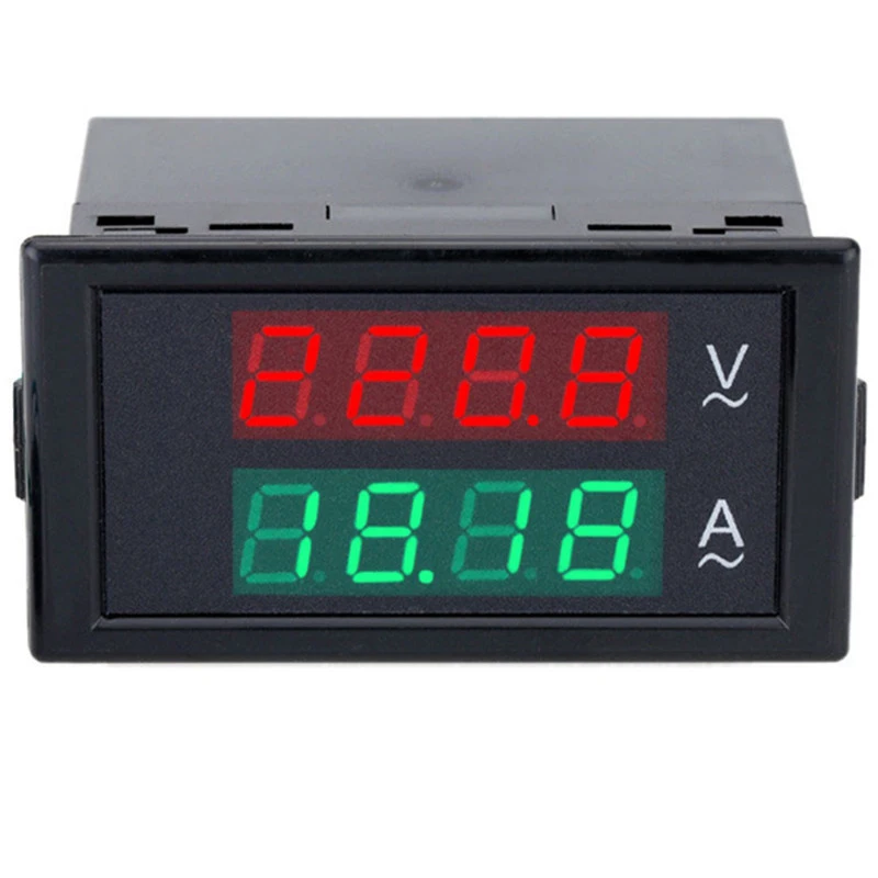 Измеритель напряжения и тока с цифровым дисплеем переменного 80 300 В 200 450 в