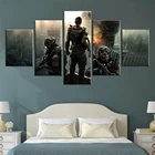 Том ксанси Радуга шесть осады видеоигры плакат стена Радуга 6 осада солдат холст картины для гостиной мальчика спальни стена
