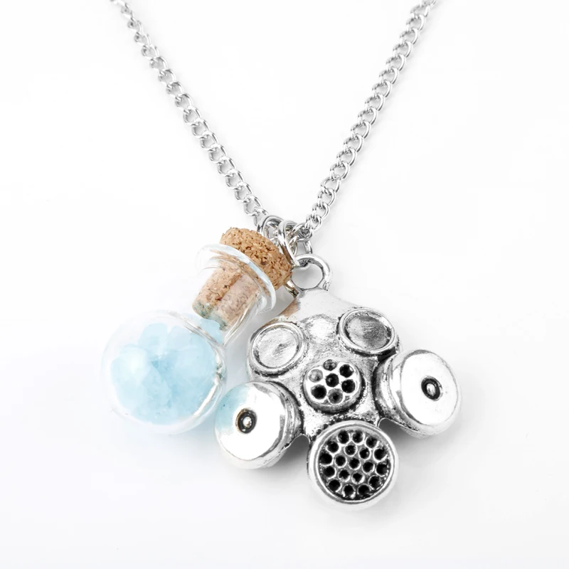 Ожерелье во все тяжкие для женщин и мужчин стеклянная мини маска с защитой от