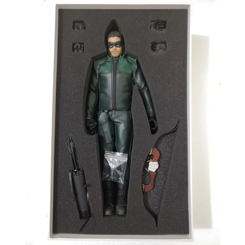 Arrow 1/6 масштаб супер герой Зеленая Стрела города рейнджер TQ1001 Оливер Квин набор Коллекция Actoin фигурка Стивен амел для фанатов праздник K - Цвет: Arrow
