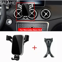 mobile phone holder for mercedes benz gla 45 amg x156 cla w117 c117 gla200 gla250 coupe bracket phone holder clip stand in car