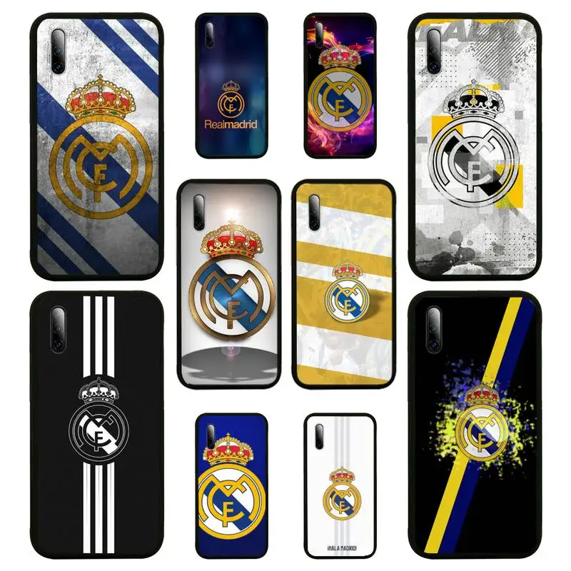 

Real MadridSS CClub Phone Case For Huawei P10 20 30 40 lit 2017 pro SMART 2019 nax fundas cover