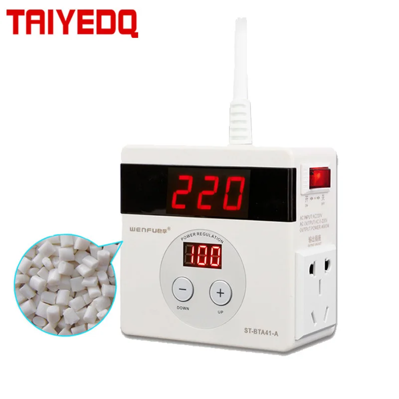 Regulador de Tensão e Velocidade Scr Transformador 4000w ac 220v Controle de Escurecimento Conversor de Alta Potência Limite de Eletricidade Reguladores de tensão/estabilizadores