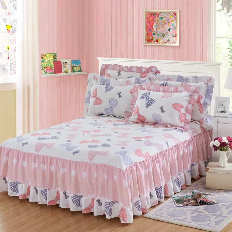 

Home Textile 100% cotton bedsheet striped mattress covered bed pure color suitable for printed bedsheet double queen king