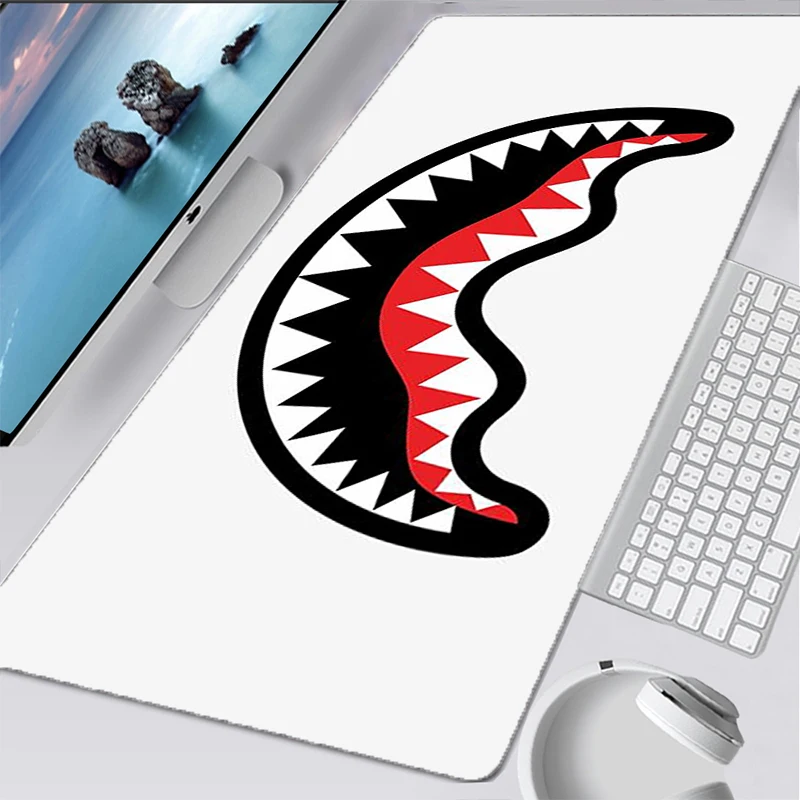 Luxury Mouse Pad Anime Gaming Accessories Large 900x400 PC Mousepad Computer Keyboard LOL Desk Mat DIY Customized BAPE Mausepad