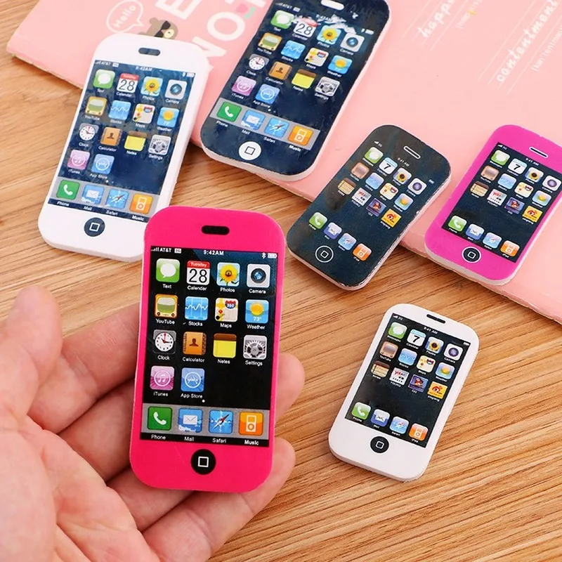 Корейские милые мини Ластики для Iphone новинка школьника канцелярские