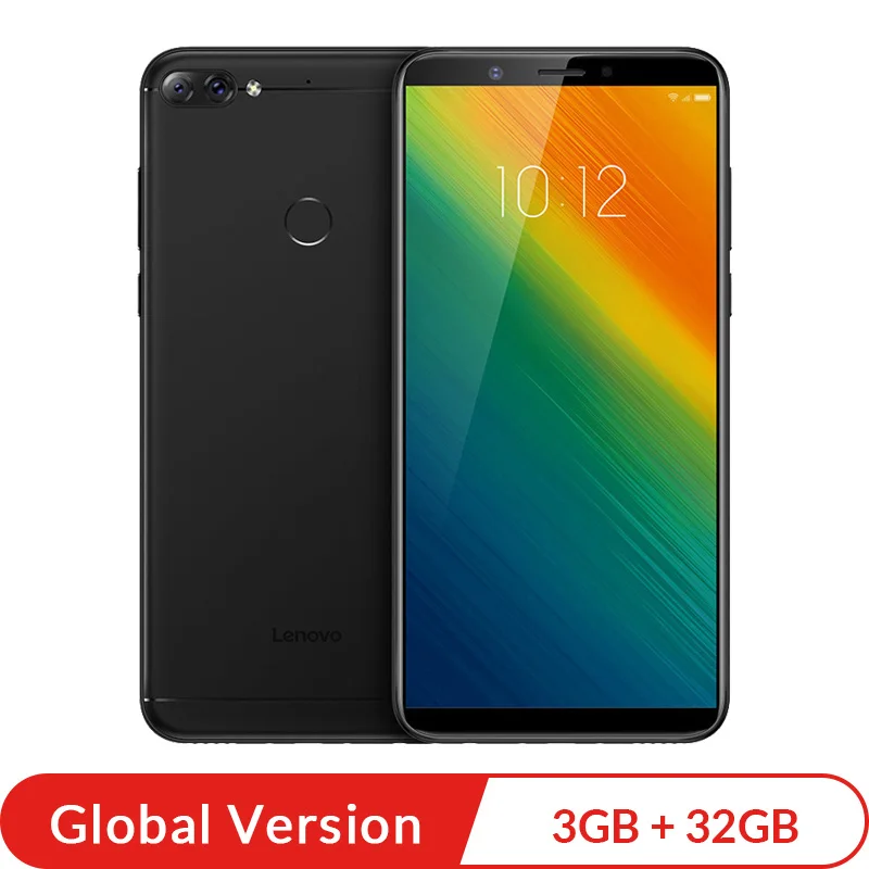 3GB 32GB Black Глобальная версия lenovo K9 Note 3 GB 32 GB 64 GB 6 ''Смартфон Snapdragon 450 Восьмиядерный 16MP камера 3760 мА батарея мобильного телефона - Цвет: 3GB 32GB Black