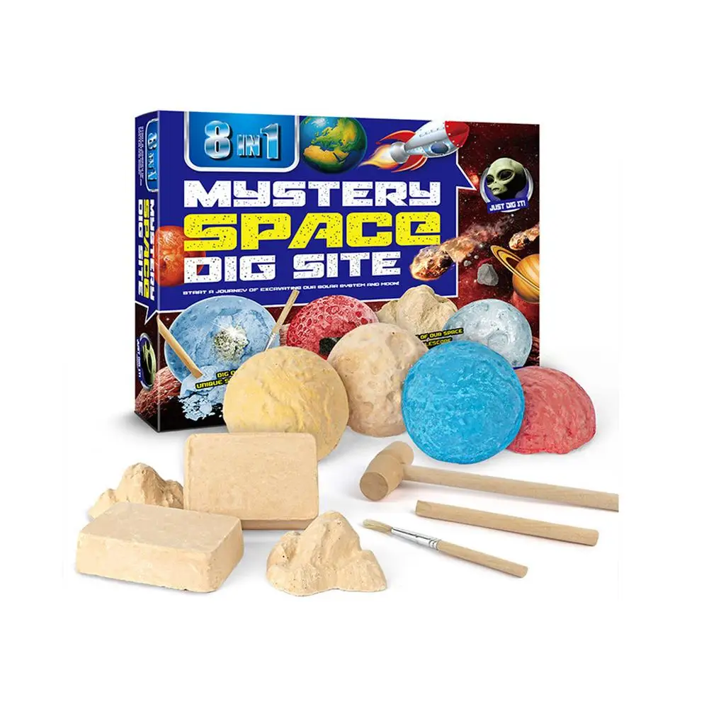 Семейный набор для изучения природных минеральных драгоценных камней сделай сам