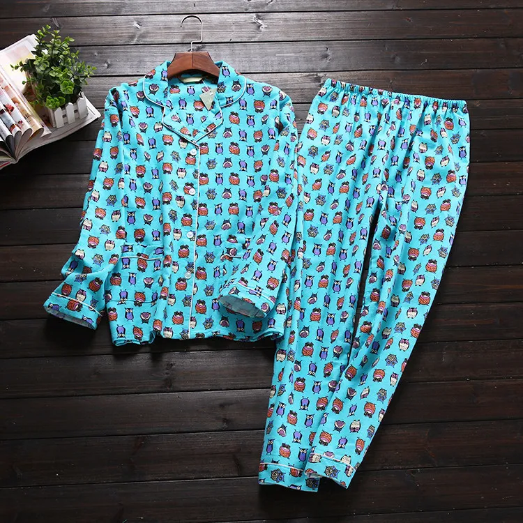 Корейские милые пижамы из хлопка с рисунками из мультфильмов, женские пижамные комплекты, весенние пижамы с рисунком медведя из хлопка, теплая Женская одежда для сна, пижамы mujer - Цвет: HotTZ-8