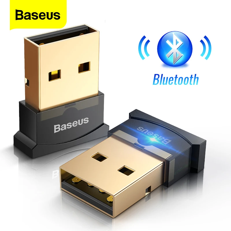 USB Bluetooth адаптер Baseus 4 0 для планшетов ПК мыши клавиатуры геймпады принтеры