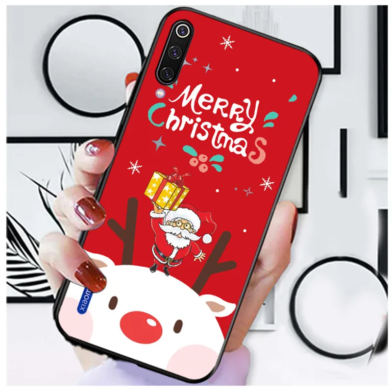 3 Счастливого Рождества чехол для Xiaomi mi 9 lite 6 5 5S plus чехол для mi x 2 2s note 3 a2 a3 силиконовый мягкий ТПУ чехол s - Цвет: 3