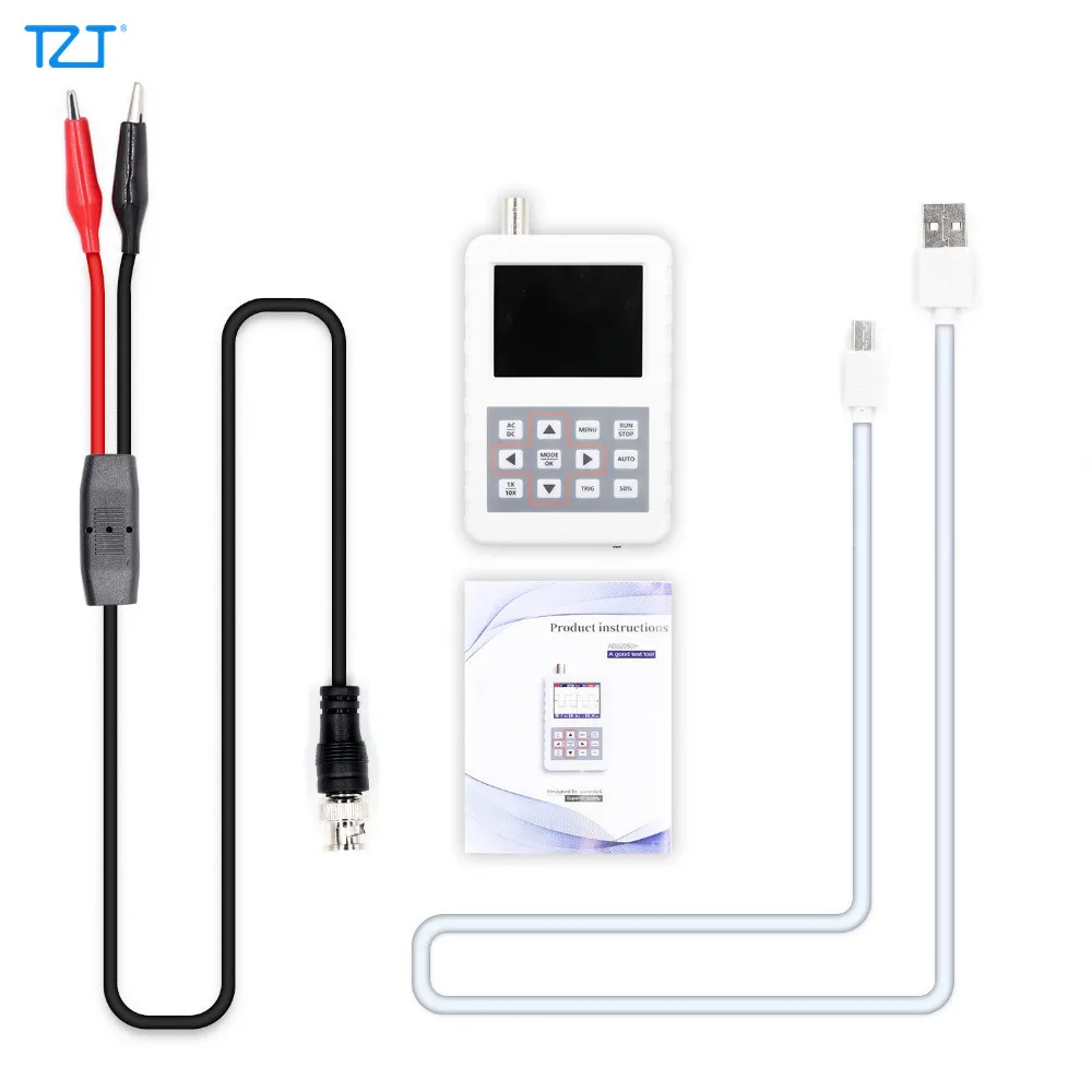 

TZT DSO FNIRSI PRO Handheld Digital Oscilloscope 2.4" Digital LCD 5M/20M Bandwidth 20MSps/200MSps Sampling Rate