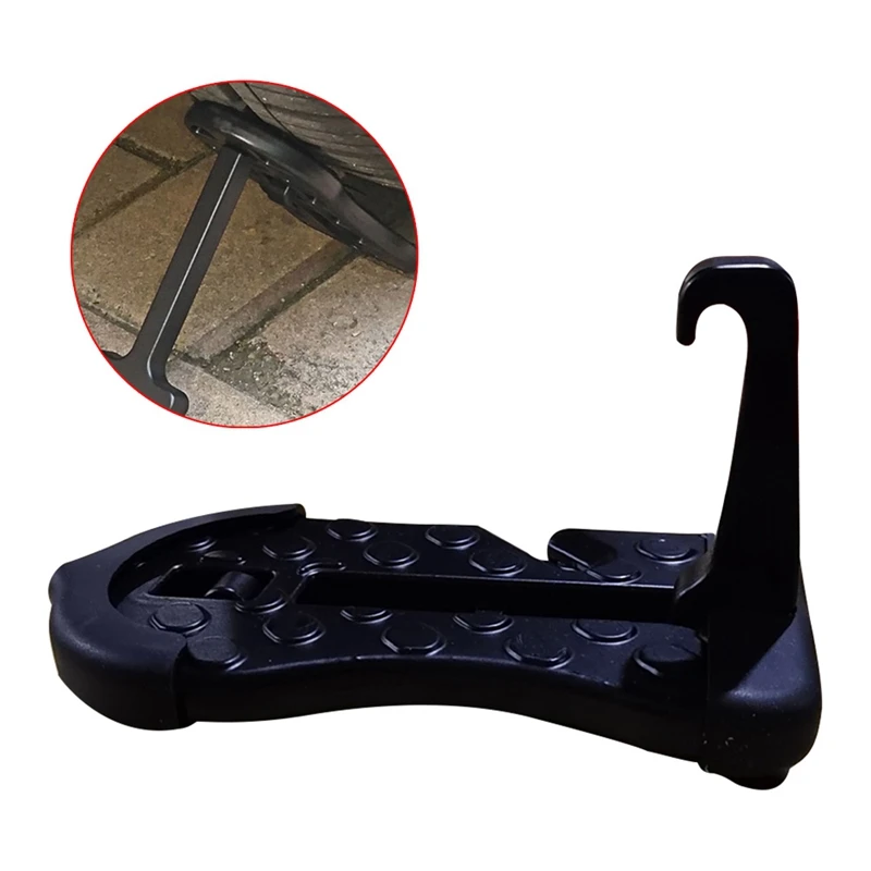 

New Car Auxiliary Pedal On The Roof Universal Aluminum Hook Non-Slip Foot Rest Pedal For SUV Truck Vehicle Hooked Doorstep Side