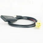 Biurlink 150 см автомобильное радио MINI ISO 6Pin Bluetooth5.0 Aux адаптер 3,5 мм разъем кабель для Fiat Grande Punto