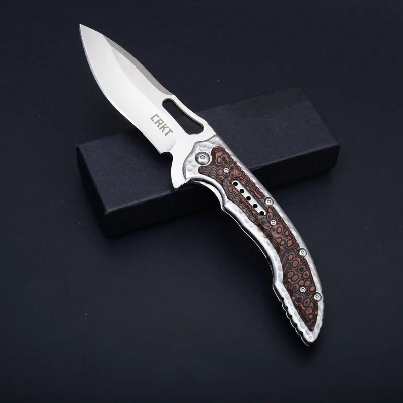 Складной карманный нож 8cr15 из стали + цветная деревянная ручка охотничьи ножи для