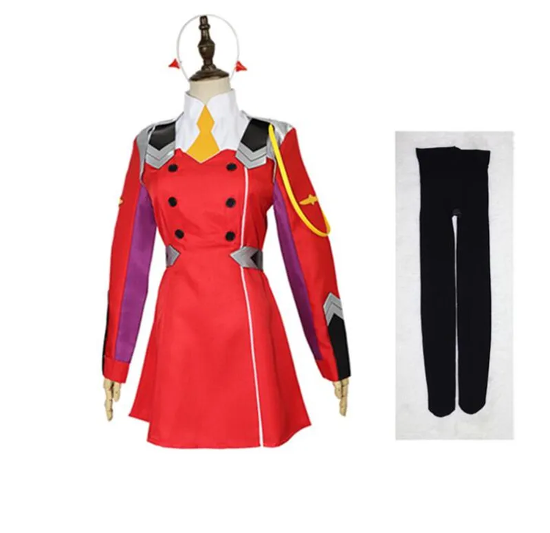 02 Zero Two Косплей Костюм Дарлинг во франксе DFXX женский костюм полный комплект