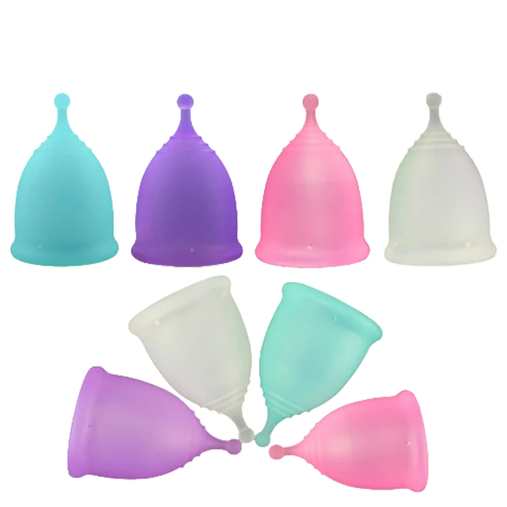 Медицинский силикон Женская гигиена менструальная чаша Kopa мягкая женская и