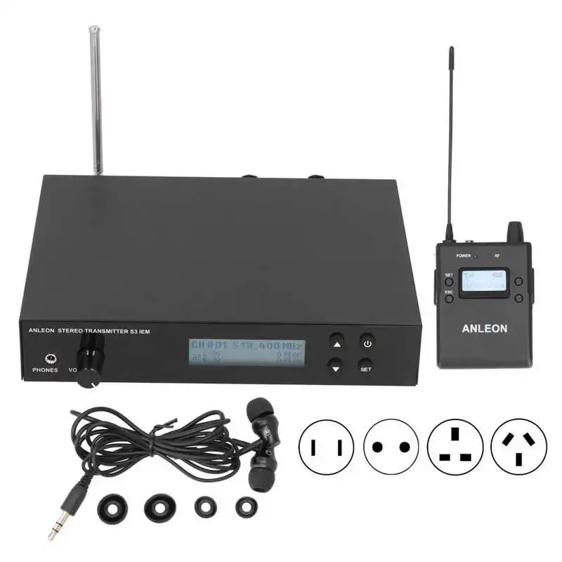 Оригинальный беспроводной внутриканальный монитор для ANLEON S3 УВЧ стерео