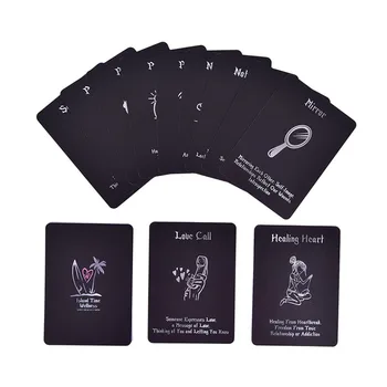 54 insel Zeit Wellness Liebe Oracle Karten Tarot Karte Divination Bord Spiel Karten kinder geist spiele party spiele