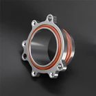 TRX ATC 250R заготовка выхлопной фланец для Honda ATC250R 1985 1986 TRX250R 1987 1988 1989 1989 FourTrax 250 Oring Bolt ATV запчасти