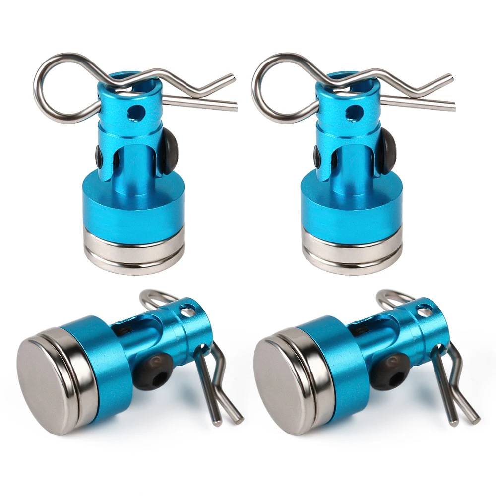 Металлическое невидимое крепление для корпуса 4 шт. магнитное Скрытое с R