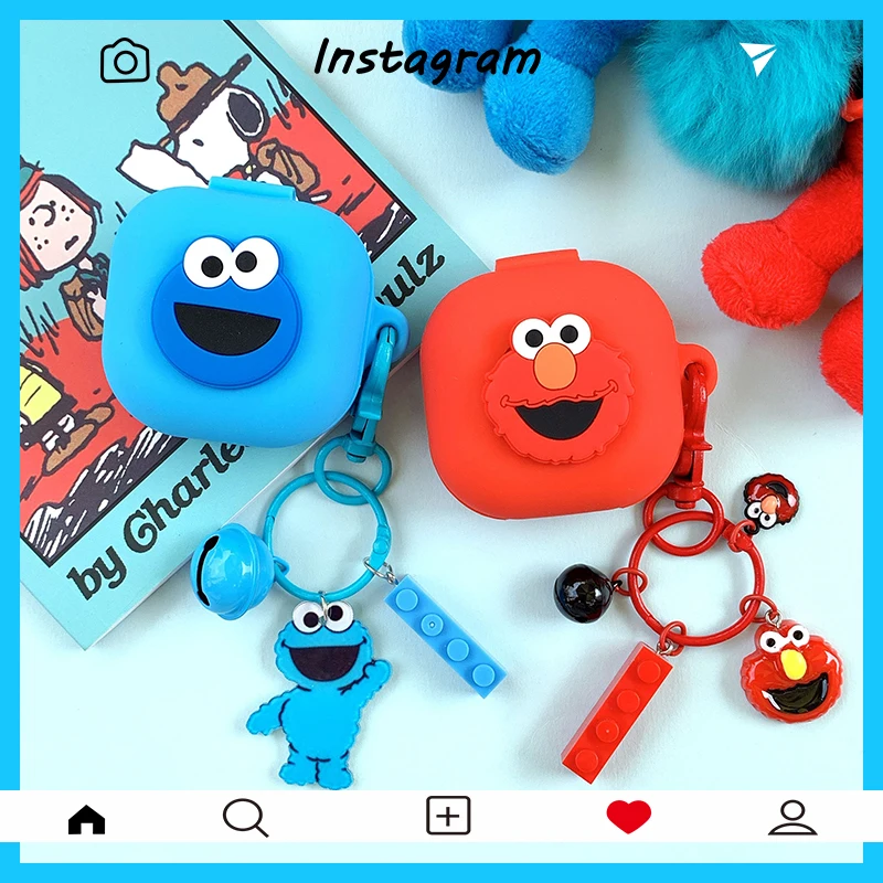 

Мультяшный чехол для Samsung Galaxy Buds Live, чехол для ключей, наушников, чехол для Galaxy Buds Live, нескользящий Силиконовый чехол