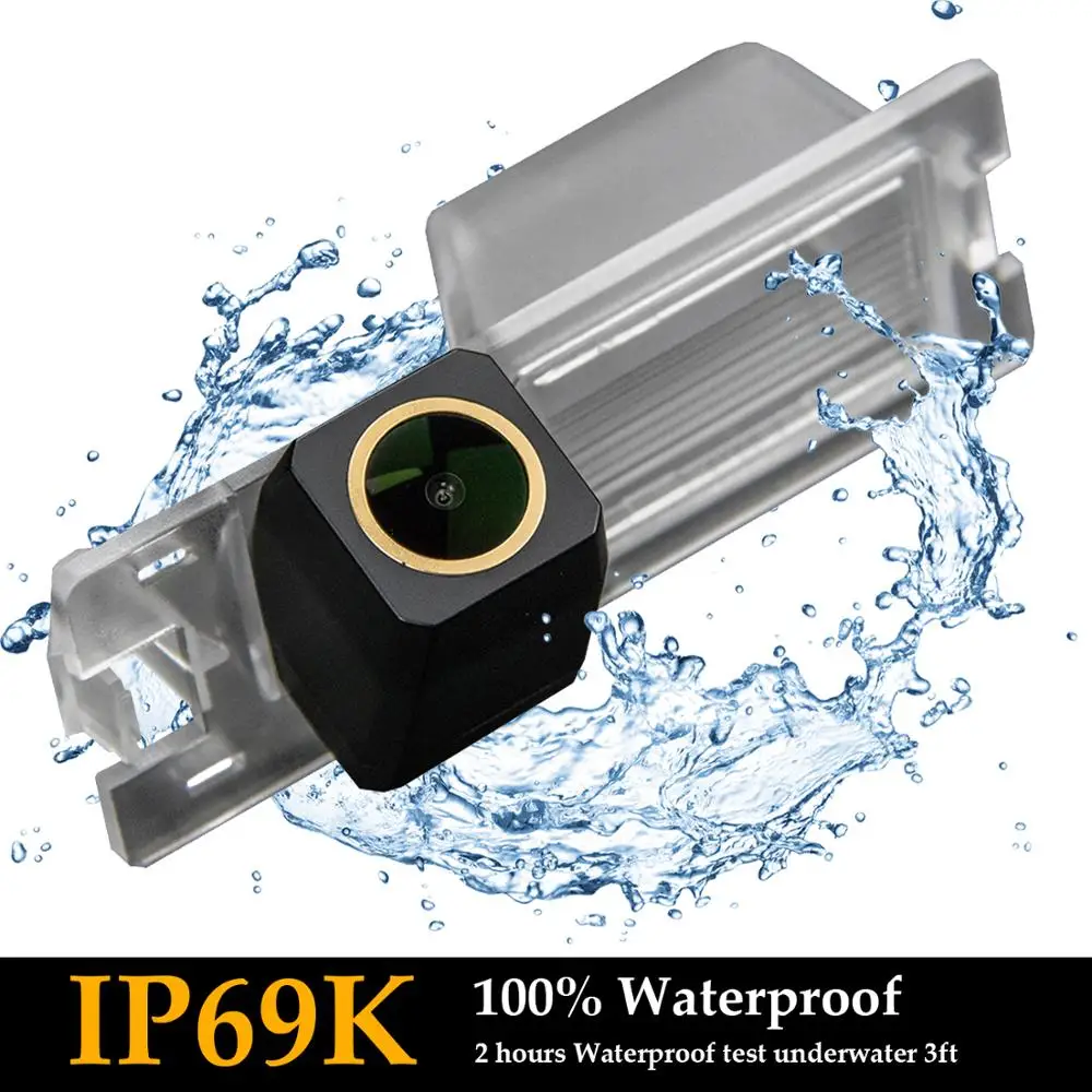 HD 1280x720p камера заднего вида для Fiat Bravo Brava Grande Punto Avventura Grand Siena задняя Золотая