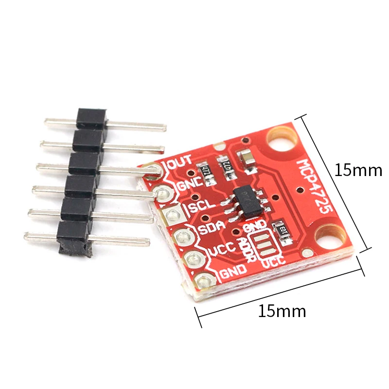 MCP4725 12 бит I2C DAC цифровой преобразователь модуль в Analong EEPROM макетная плата для Arduino 2