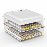 oblique angle air guide incubator intelligent temperature control egg turning small household mini incubator automatic intellige